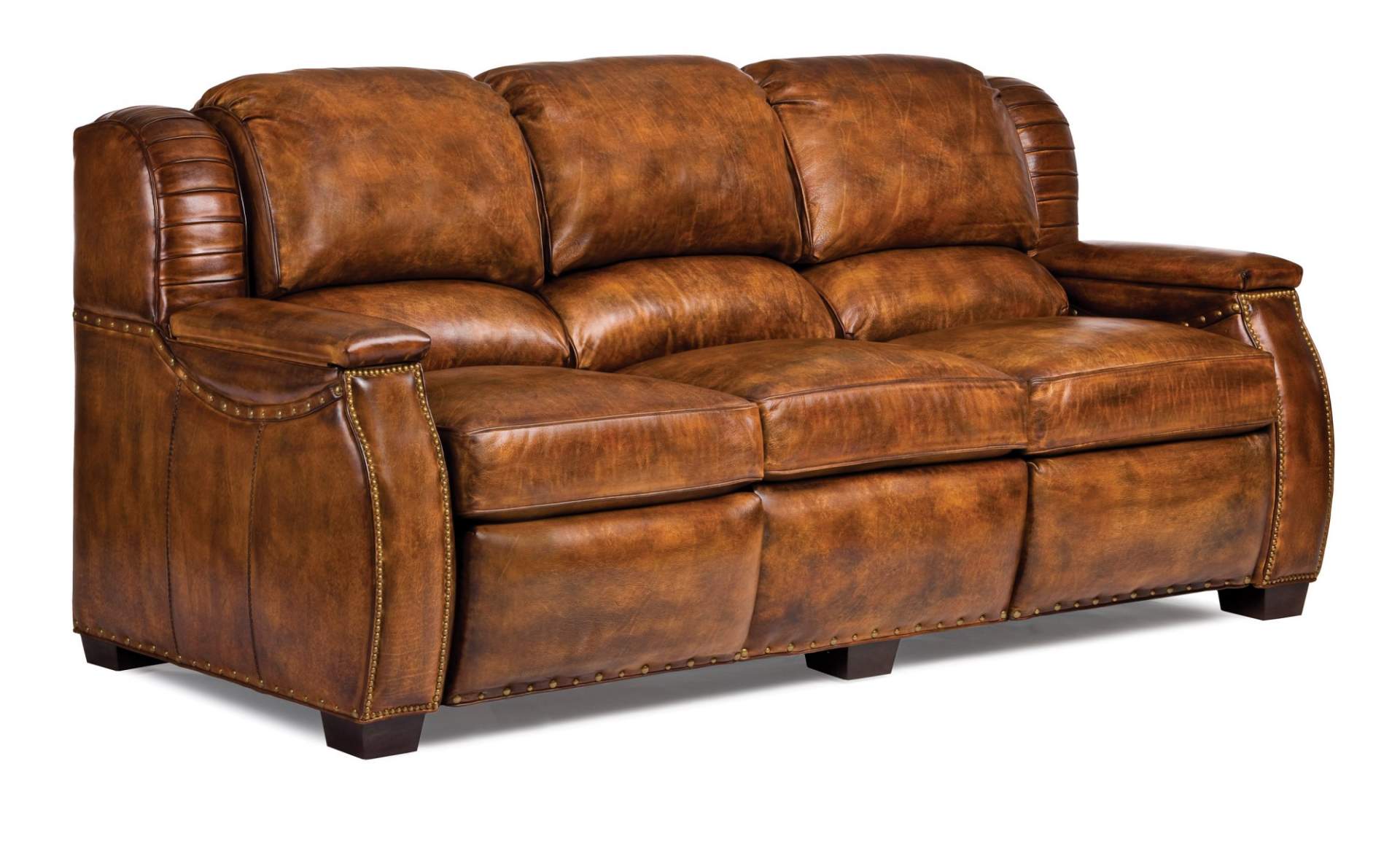 American Reclining Sofa, Leather Reclining Couch