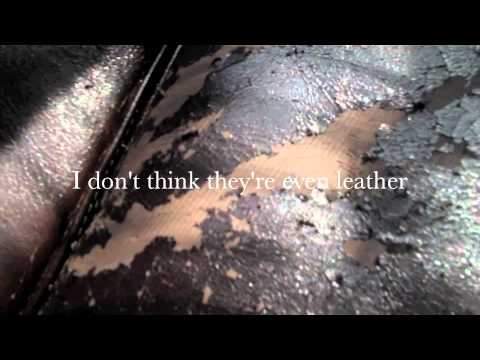 This is bonded leather. Genuine leather does not peel like this.